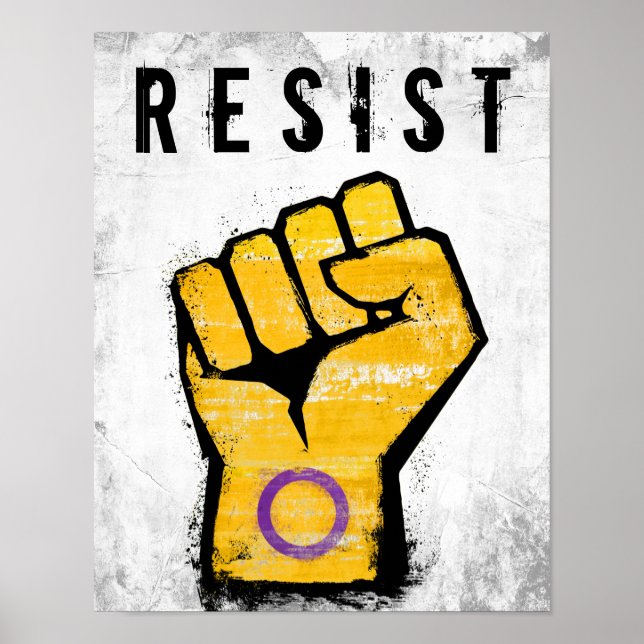 Intersex Stolzfaust Poster (Vorne)
