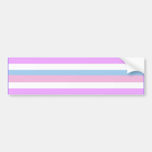 INTERSEX-STOLZFLAGGE-BAR AUTOAUFKLEBER