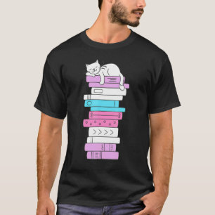 Intersex-Stolzflagge Lgbtq+ Stolz Süße Katze Elter T-Shirt