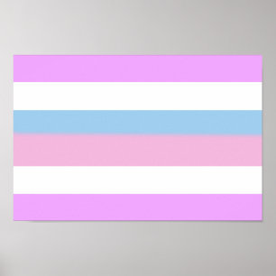Intersex-Stolzflagge Poster
