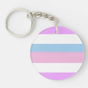 Intersex-Stolzflagge Schlüsselanhänger