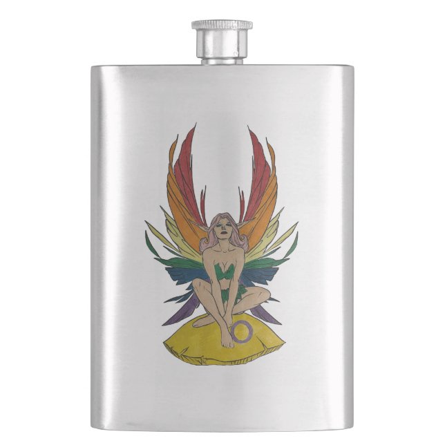 Intersexuelle Fee Flachmann (Vorderseite)