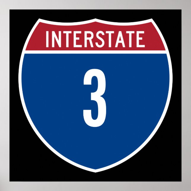 Interstate 3 poster (Vorne)