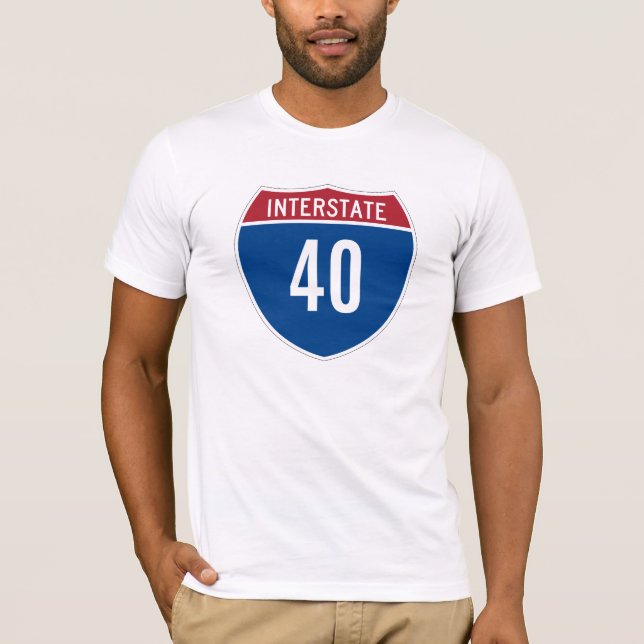 Interstate 40 T - Shirt (Vorderseite)