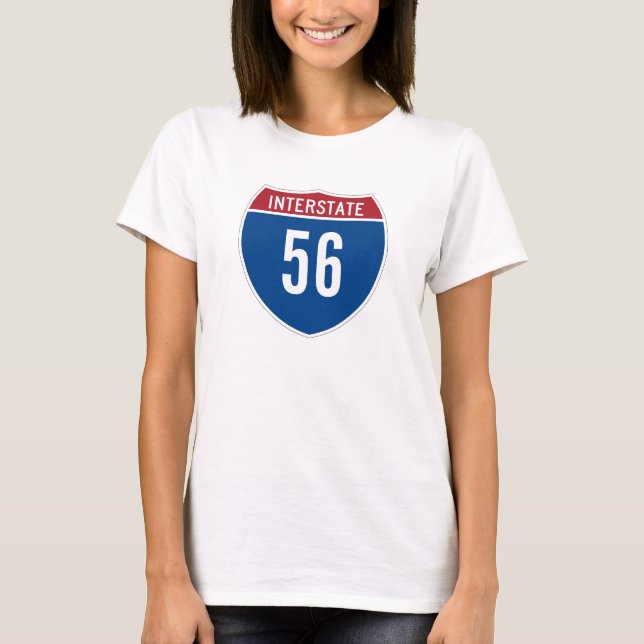 Interstate 56 T - Shirt (Vorderseite)