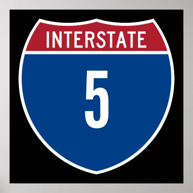 Interstate 5 poster (Vorne)
