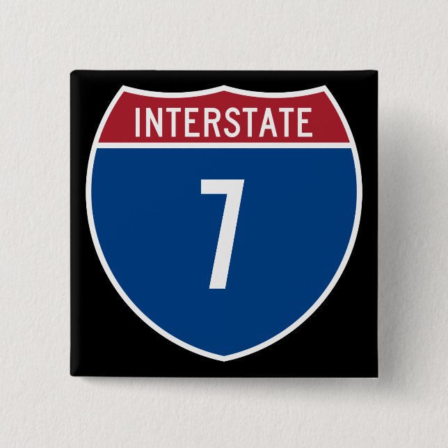 Interstate 7 button (Vorderseite)
