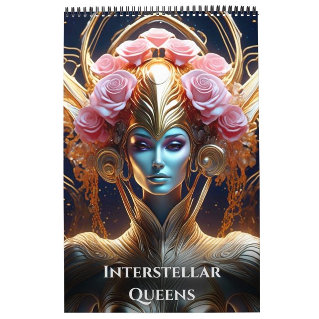 Interstellar Queens by Ivy und Bat Art Kalender (Titelbild)