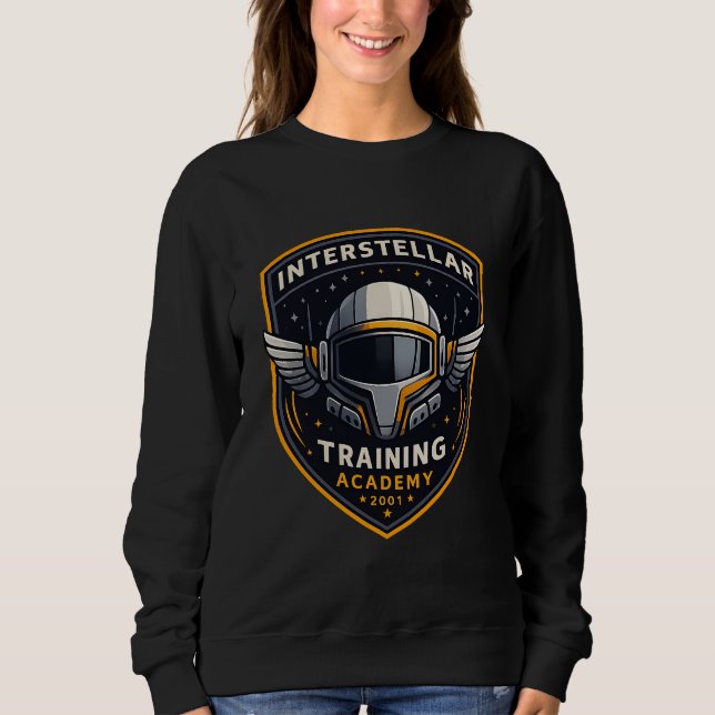 Interstellar Training Academy Damen-Sweatshirt Sweatshirt (Vorderseite)