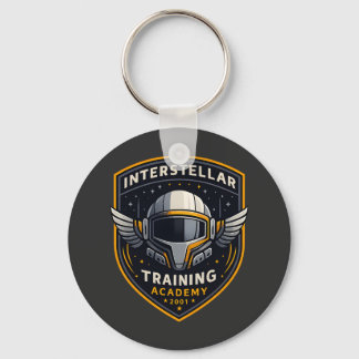 Interstellar Training Academy Round keychain Schlüsselanhänger