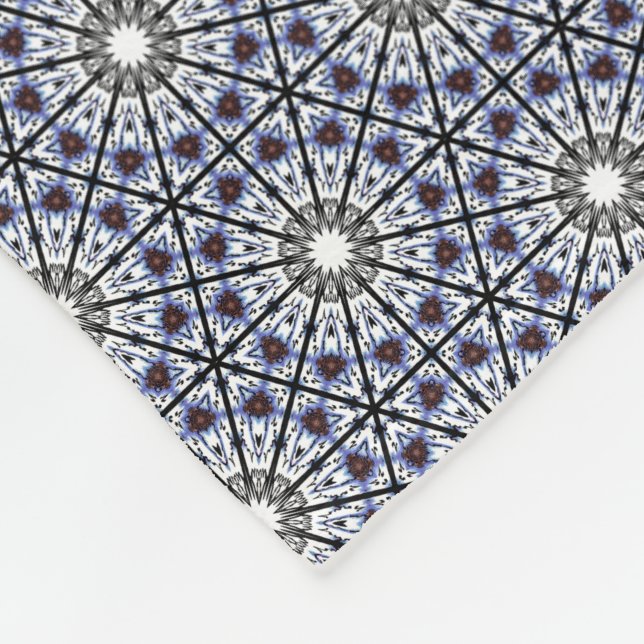 Interstellare Explosion Fleecedecke (Ecke)