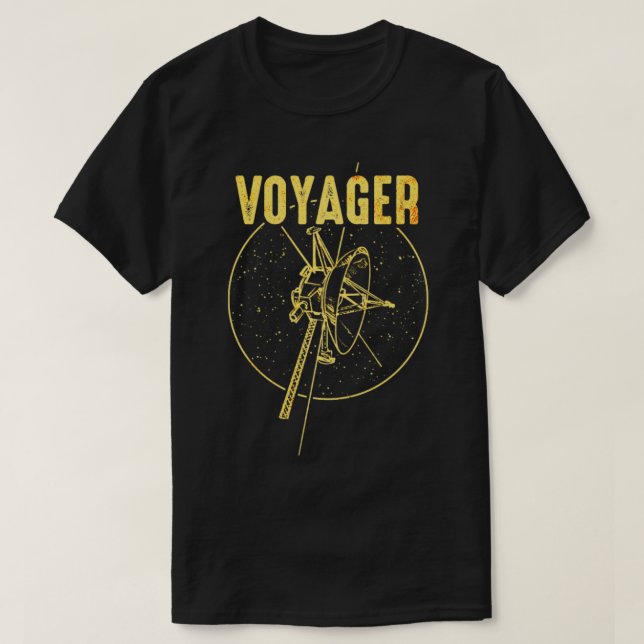 Interstellare Raumsonde8 T-Shirt (Design vorne)
