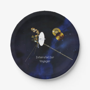 Interstellare Voyager Raumsonde Pappteller