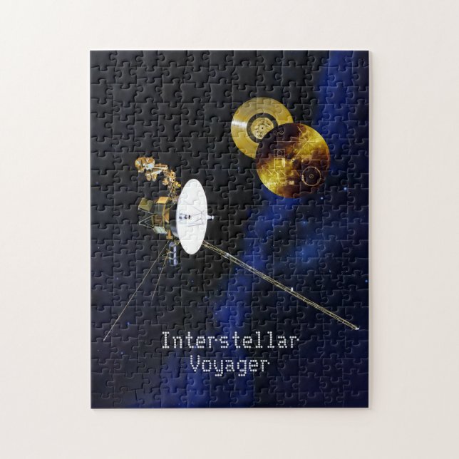 Interstellare Voyager Raumsonde Puzzle (Vertikal)