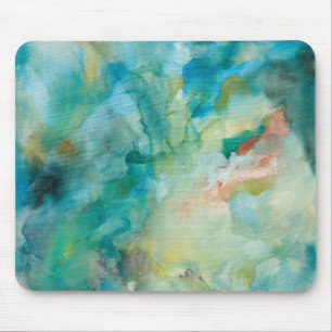 Interstellarer aquamariner blauer Himmel Mousepad