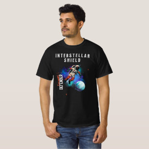 Interstellarer Schild Kosmischer Verteidiger T-Shirt