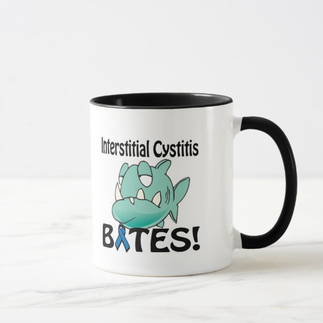 Interstitielle Cystitis BITES Tasse (Rechts)
