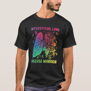 Interstitielle Lungenkrankheit Krieger Bänder T-Shirt