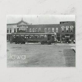 Interurban Car in Ames, Iowa Postkarte