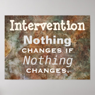 Intervention: Gedacht für das Tagesplakat Poster