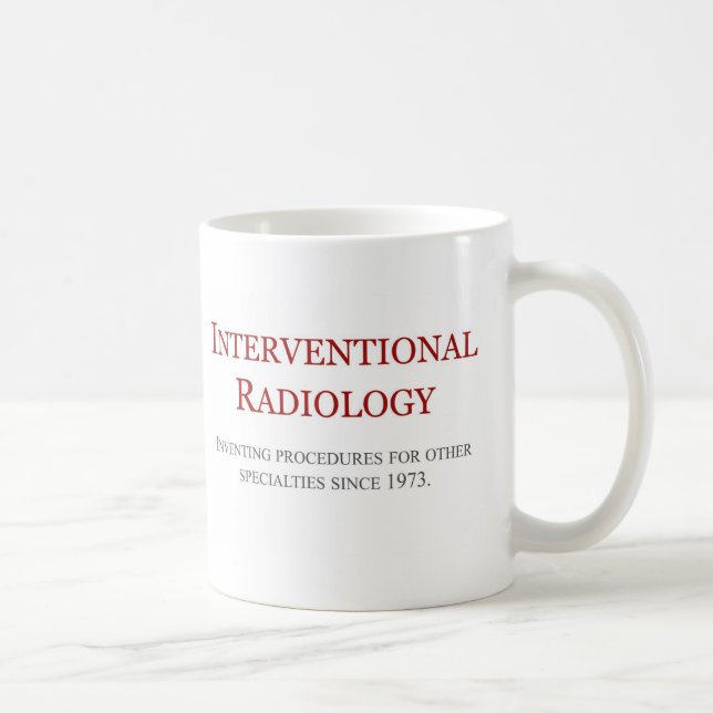 Interventional Radiologie Tasse (Rechts)