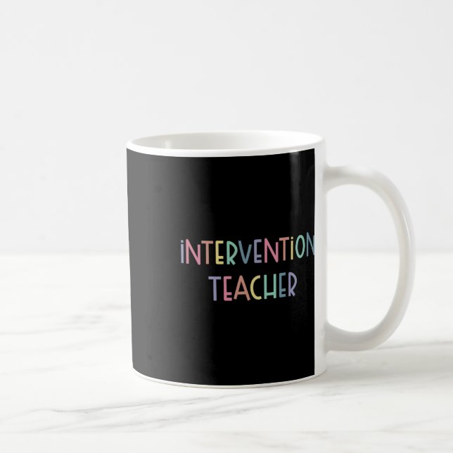 Interventionslehrer Schülerteam Frühinterventionst Kaffeetasse (Rechts)