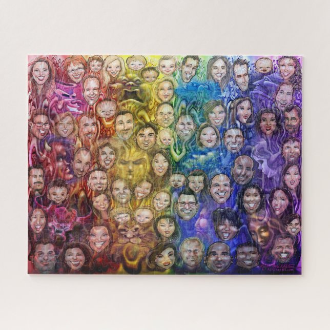 Interwoven Emotion Puzzle (Horizontal)