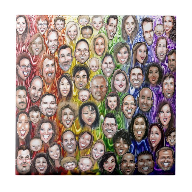 Interwoven Humanität Fliese (Vorderseite)