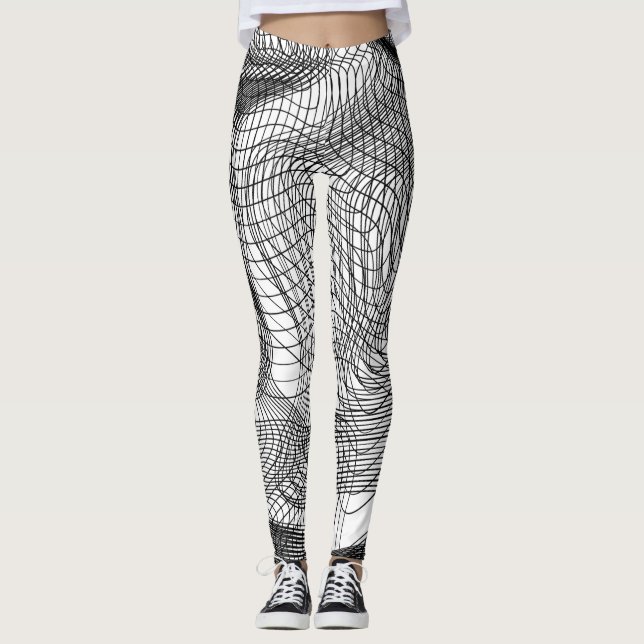 Interwoven Tapestry of Time Women Leggings (Vorderseite)