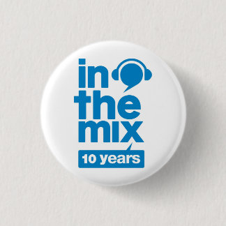 inthemix 10 Jahre Knöpfe Button