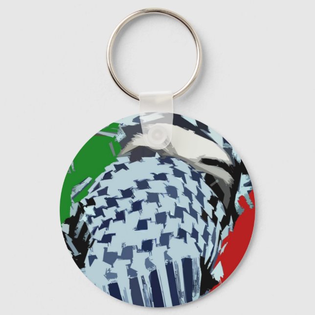 Intifada Palestine 87 Schlüsselanhänger (Vorderseite)