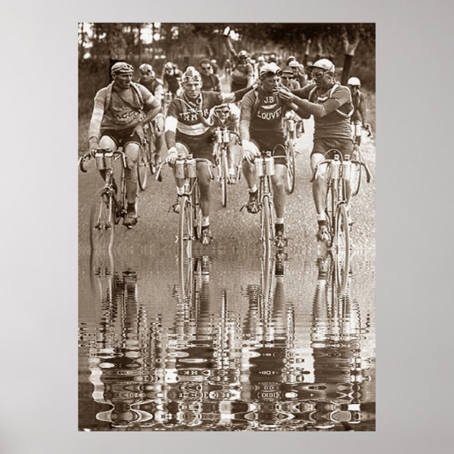 INTIMATE PORTRAIT OF THE TOUR DE FRANCE Reflektion Poster (Vorne)