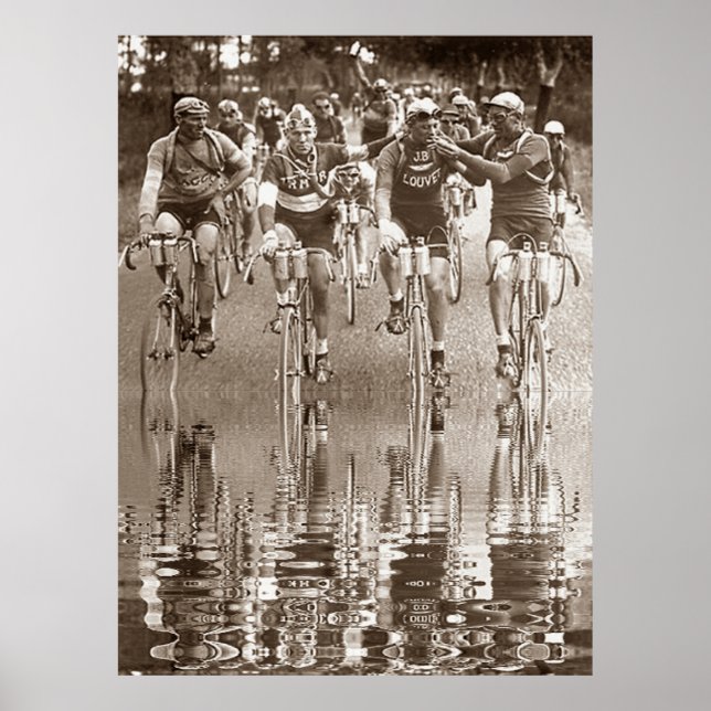 INTIMATE PORTRAIT OF THE TOUR DE FRANCE Reflektion Poster (Vorne)