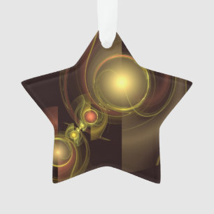 Intime Verbindung Abstrakt Art Acryl Star Ornament
