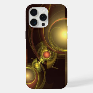Intime Verbindung Golden Energy Abstrakte Kunst iPhone 15 Pro Max Hülle