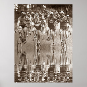 INTIMES PORTRAIT DER TOUR DE FRANCE Reflexion Poster