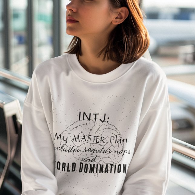 INTJ Master Plan Sweatshirt (Von Creator hochgeladen)