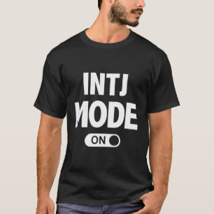 Intj stellt Persönlichkeitstyp Hoodie ein T-Shirt