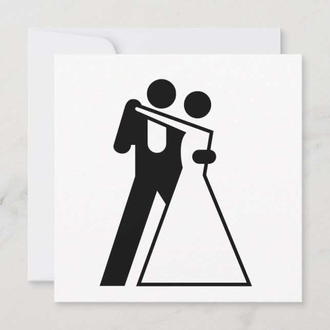 Intl Sign für Bride & Groom (Vorderseite)