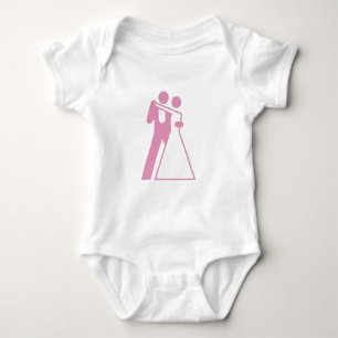 Intl Sign für Bride & Groom Baby Strampler