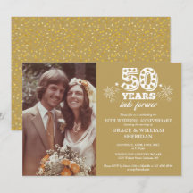 Into Forever Gold 50th Wedding Anniversary Foto