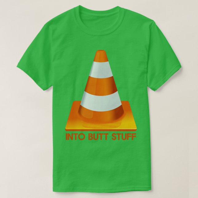 Into Hintern Stuff T-Shirt (Design vorne)