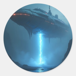 Into the Void - Runder Aufkleber