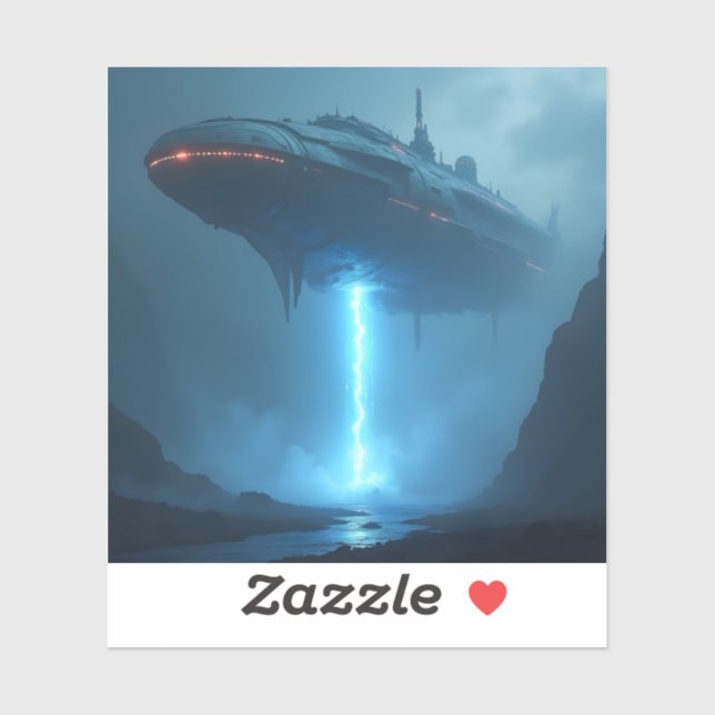 Into The Void - Square Vinyl  Aufkleber (Blatt)