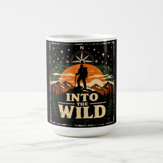 Into The Wild – Abenteuer Freiheit Camping Kaffeetasse