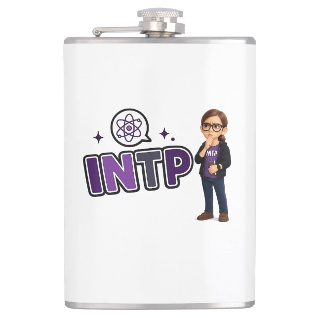 INTP — A Mente Investigadora Flachmann (Vorderseite)