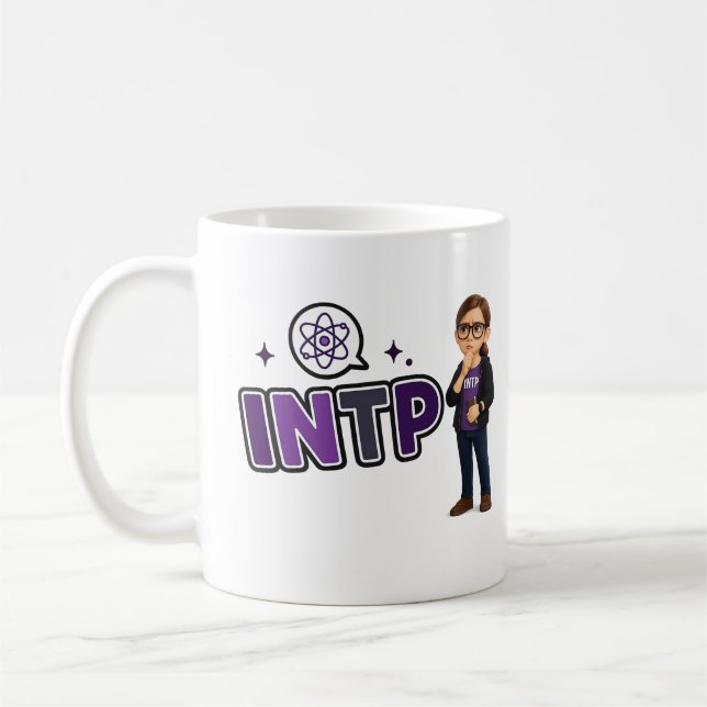 INTP — A Mente Investigadora Kaffeetasse (Links)