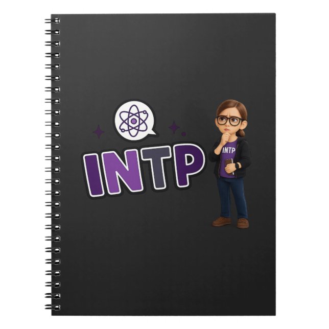 INTP — A Mente Investigadora Notizblock (Vorderseite)