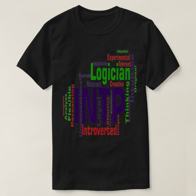 INTP Der Logiker T-Shirt (Design vorne)