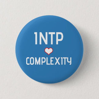 INTP Herz-Komplexitäts-Knopf Button